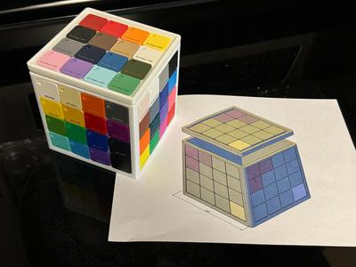 Bambu A1 sample tiles box