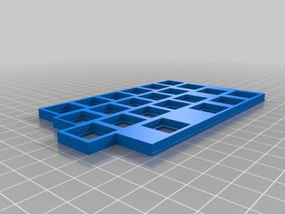 MiniSub 40 Percent keyboard plate