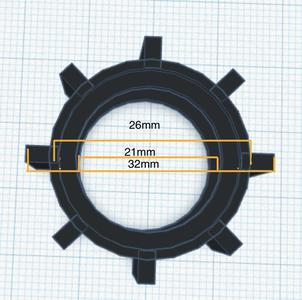 Paddle tires for 21x12 rim