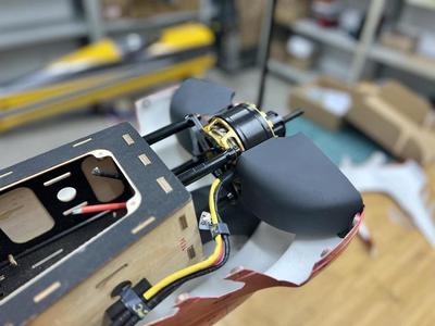 70CC Peregrine Outrunner ducting