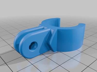 Sofirn SC18 / Wurkkos WK03 GoPro mount (22 mm)