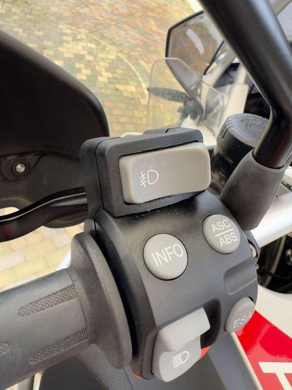 BMW R1200 GS Switch insert for beam lights