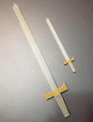 TempleOS Sword from Theme Demo