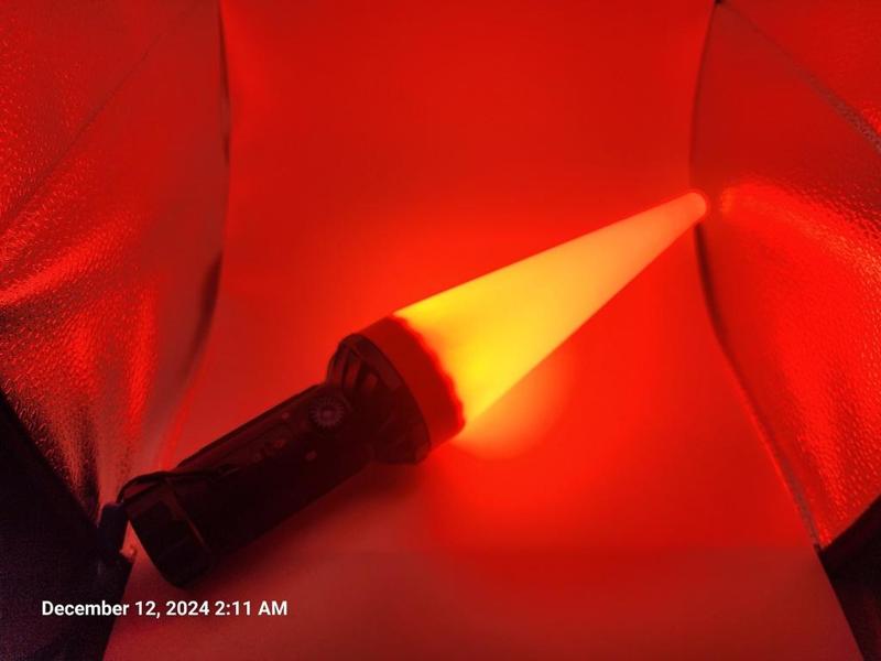 Traffic baton cones for OLIGHT Baton 4 and Marauder Mini