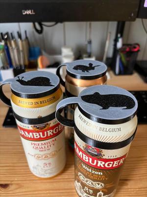 Beer can lid