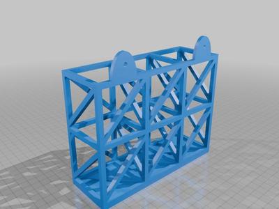 Multi TV remote holder (wall version)