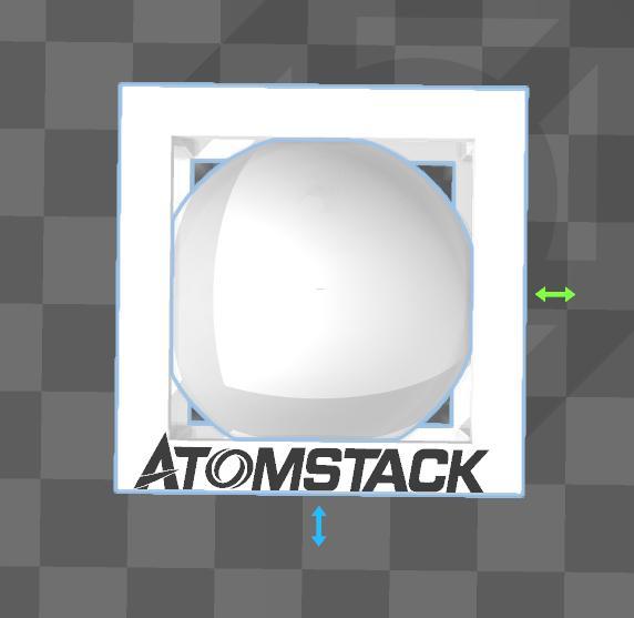 Atomstack ball in box