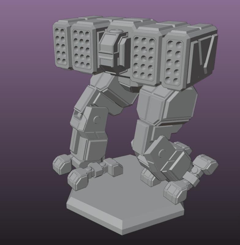 Yeoman Battlemech