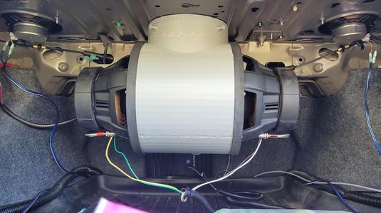 8" to 2 10" speaker adapter basspump