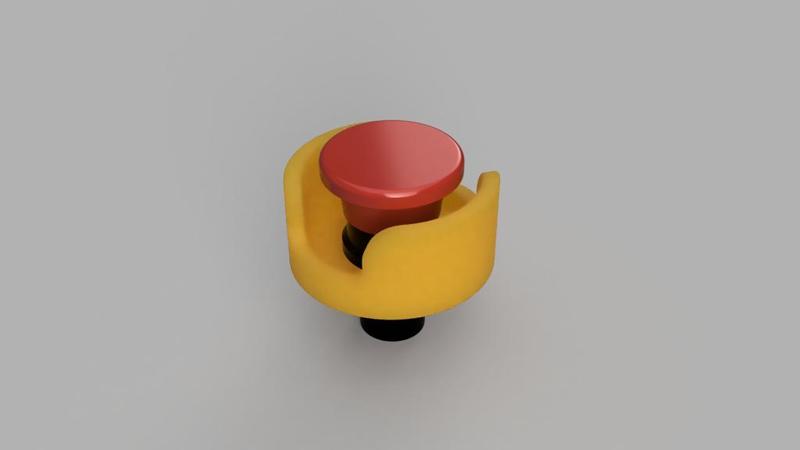 Emergency Stop Shroud