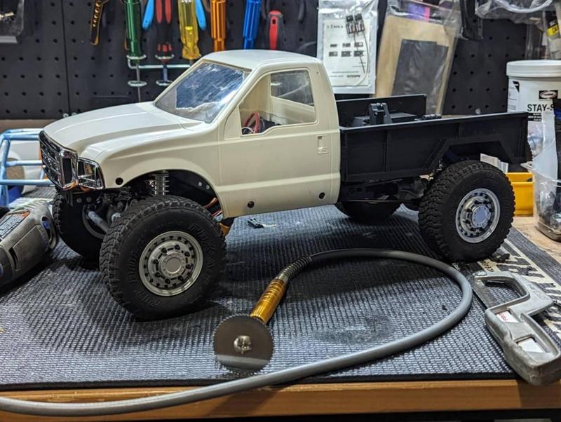 Tamiya F350 cab body mounts for VS410