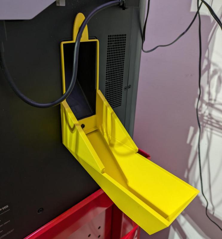 Rear Exit Poop Chute