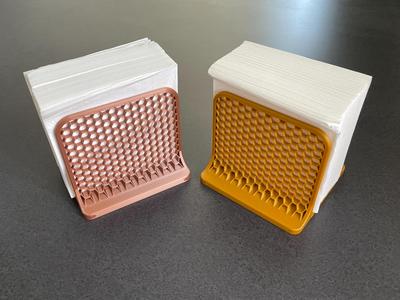 Hex-Pattern Napkin/Serviette Holder
