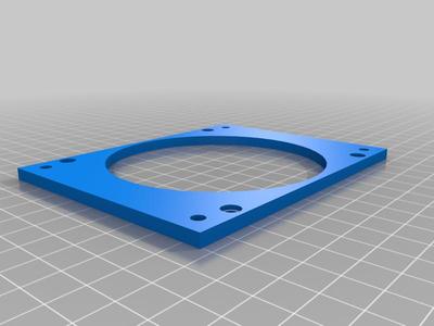 92mm to 120mm Fan Adapter- shorter version(120mmx92mm)