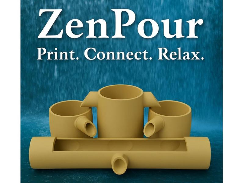 ZenPour - Your Personal Summer Chll Fountain