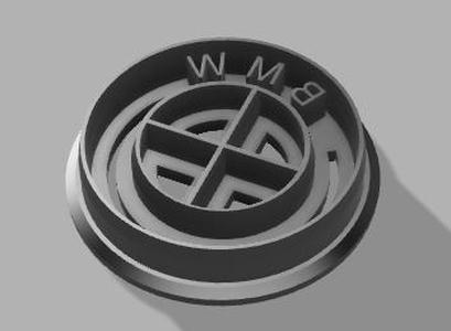 BMW logo Ausstechform 