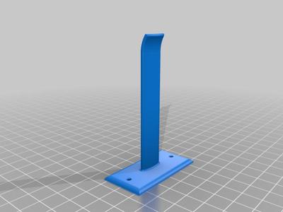 wall-mounted headphone holder