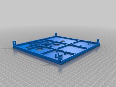 Bartop Control Panel with 24mm holes