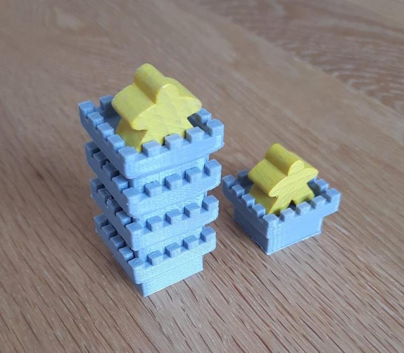 Stackable Tower for Meeples