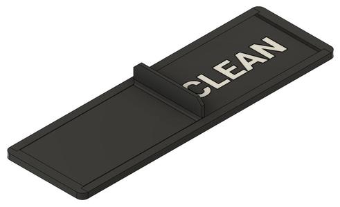 Dishwasher Dirty/Clean Indicator