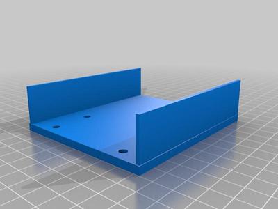 RAK 19007 support plate for Hammond 1590C case.