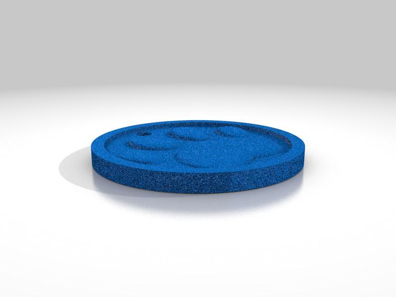 Llavero huella de gato