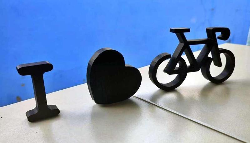 Bicycle Sculpture (Easy Print)