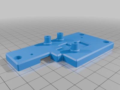 Elegoo Neptune 4 Max extruder mount for Anycubic Chiron 