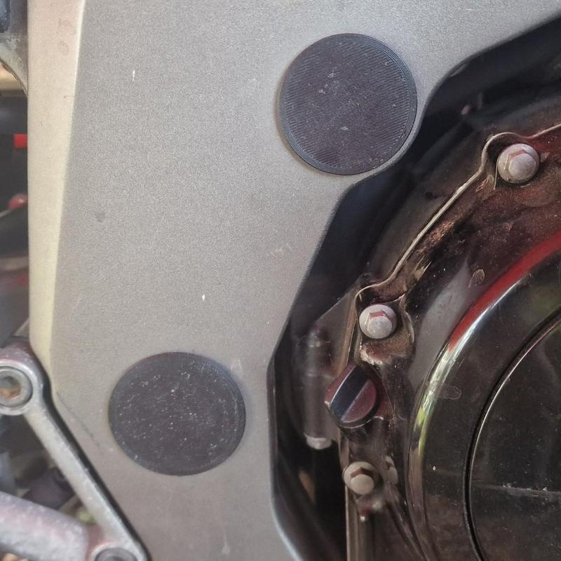 Honda CBR1100XX Super Blackbird Frame Plugs v2