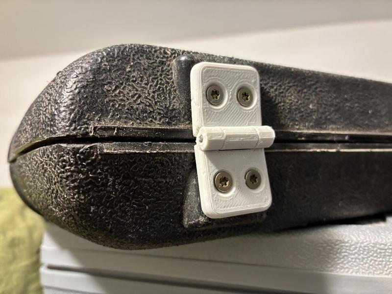 Scharnier 47x23 mm incl .f3d Datei für Größenanpassungen / Hinge 47x23 mm incl .f3d file for resizing