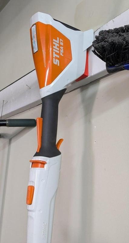 FSA 57 Stihl weed eater wall mount