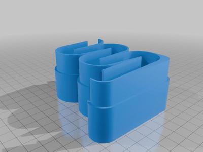 Wall mounted battery dispenser AA
