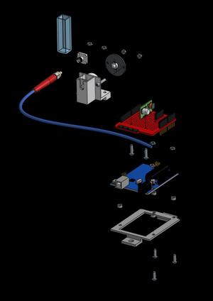 Cuvette holder