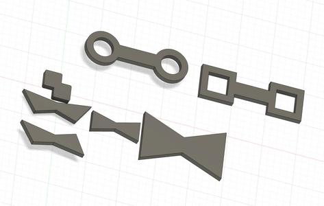 Wood Inlay Templates (Bowties)