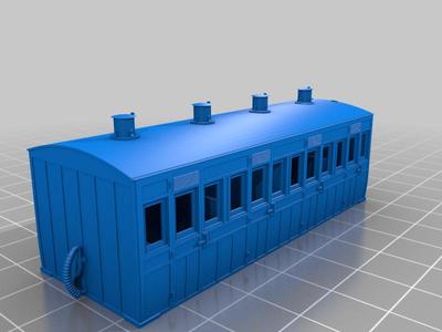 Tasmanian Government Railways B class carriage