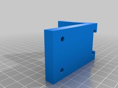 Desk edge mount