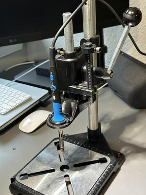 Tool Press Mount with Removable Adapters