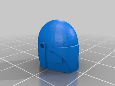 Lego Full Mandalorian Helmet and Body