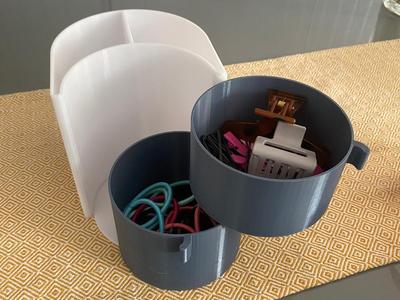 Two-Tier Rotating Organiser 