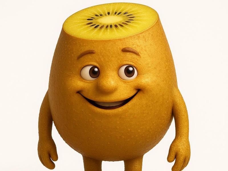 Kiwi Gold — The fruit that's bursting with pep! 