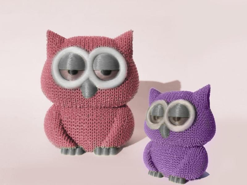 knitted owl