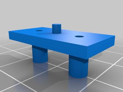 mini 4wd rear wing support