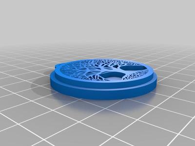 Tree of life keychain