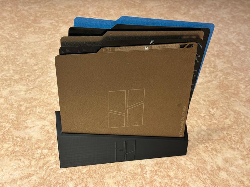 Bambu plate holder for 5 plates, 256x256 mm