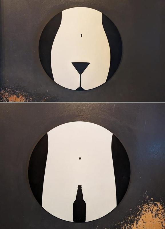 Inappropriate Bathroom Signs for Pub