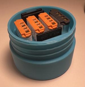 NP-BX 1 Battery Container with SD Card Storage