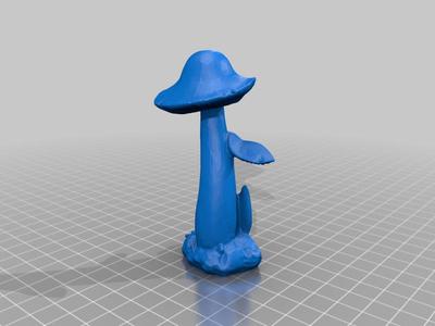 Mushroom splitted