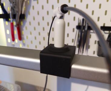 A1 PTFE Tube Guide (no more bulky spool holder!)