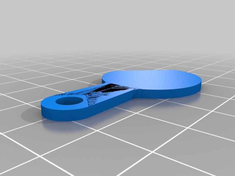 Fake keychain coin for shopping cart