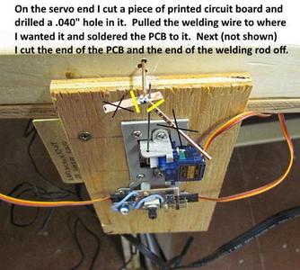 Vertical Servo Mount....
